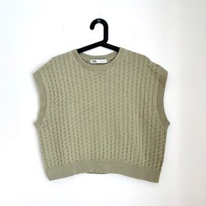 Zara // sweater vest